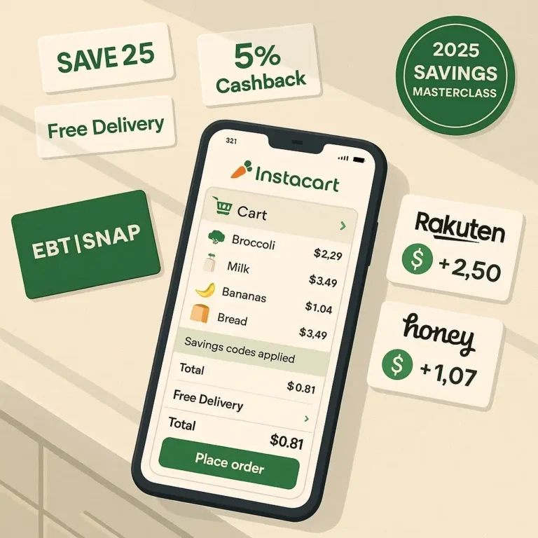 Save Money on Instacart in 2025 – Tips, Tricks & Code Stacking